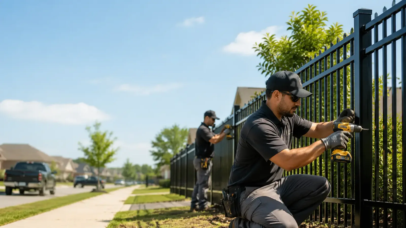 Metal Fence Installation in Hatton, ND